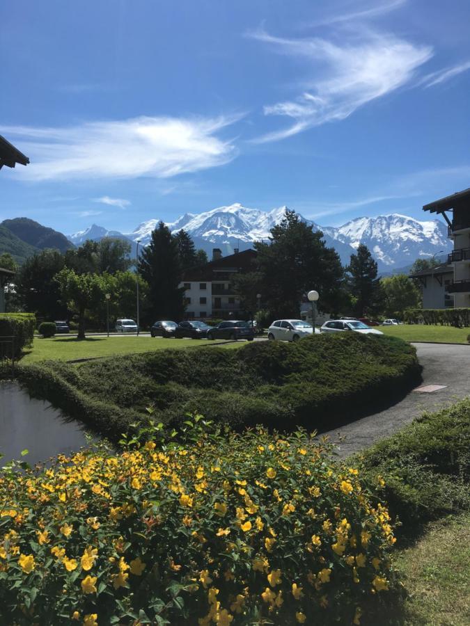 Mont Blanc Holidays Dans Residence Avec Gardien Sallanches Exterior foto